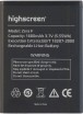 Аккумулятор для смартфона Highscreen Zera F  - АККУМ-сервис, интернет-магазин аккумуляторов в Екатеринбурге