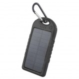 Внешний универсальный аккумулятор PowerBank с солнечной батареей ёмкостью 5000мАч Solar Charger - АККУМ-сервис, интернет-магазин аккумуляторов в Екатеринбурге
