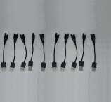 USB кабель для зарядки Xiaomi Mi Band 2 10 штук - АККУМ-сервис, интернет-магазин аккумуляторов в Екатеринбурге