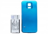 Аккумулятор EB-BG800BBE для смартфона Samsung Galaxy S5 mini SM-G800F SM-G800H Cameron Sino повышенной емкости с крышкой синего цвета - АККУМ-сервис, интернет-магазин аккумуляторов в Екатеринбурге