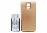 Аккумулятор EB-BG800BBE для смартфона Samsung Galaxy S5 mini SM-G800F SM-G800H Cameron Sino повышенной емкости с крышкой золотого цвета - АККУМ-сервис, интернет-магазин аккумуляторов в Екатеринбурге