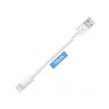 Кабель USB Lightning для Apple iPhone 5-11 Fast Charger короткий 10 см блистер - АККУМ-сервис, интернет-магазин аккумуляторов в Екатеринбурге