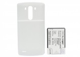 Аккумулятор для смартфона LG G3 D855 Cameron Sino повышенной емкости с крышкой белого цвета - АККУМ-сервис, интернет-магазин аккумуляторов в Екатеринбурге